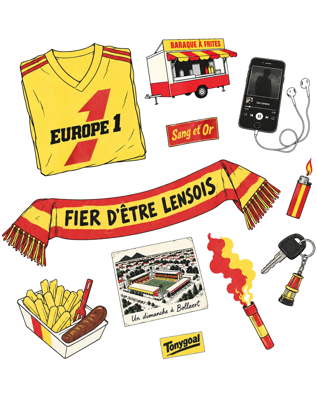 Tee Shirt Kit Supporter Lens