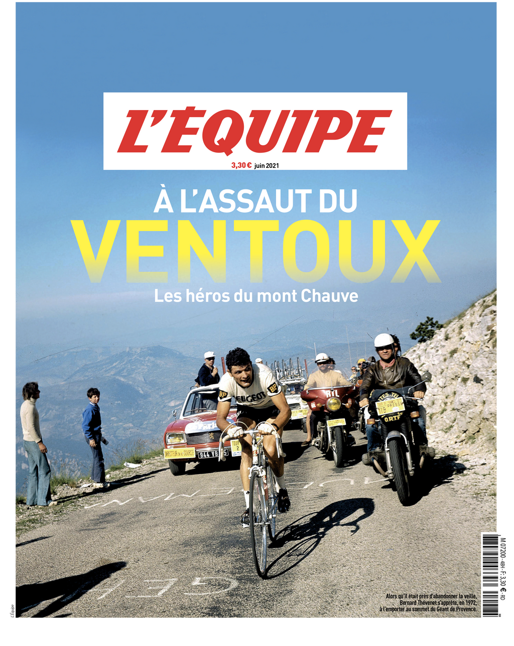 Tee Shirt A l'assaut du Ventoux - L'Equipe x Foot Dimanche