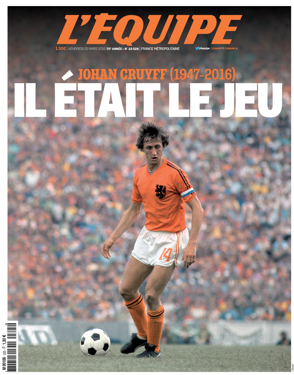 Tee Shirt Il Etait le Jeu - L'Equipe x Foot Dimanche