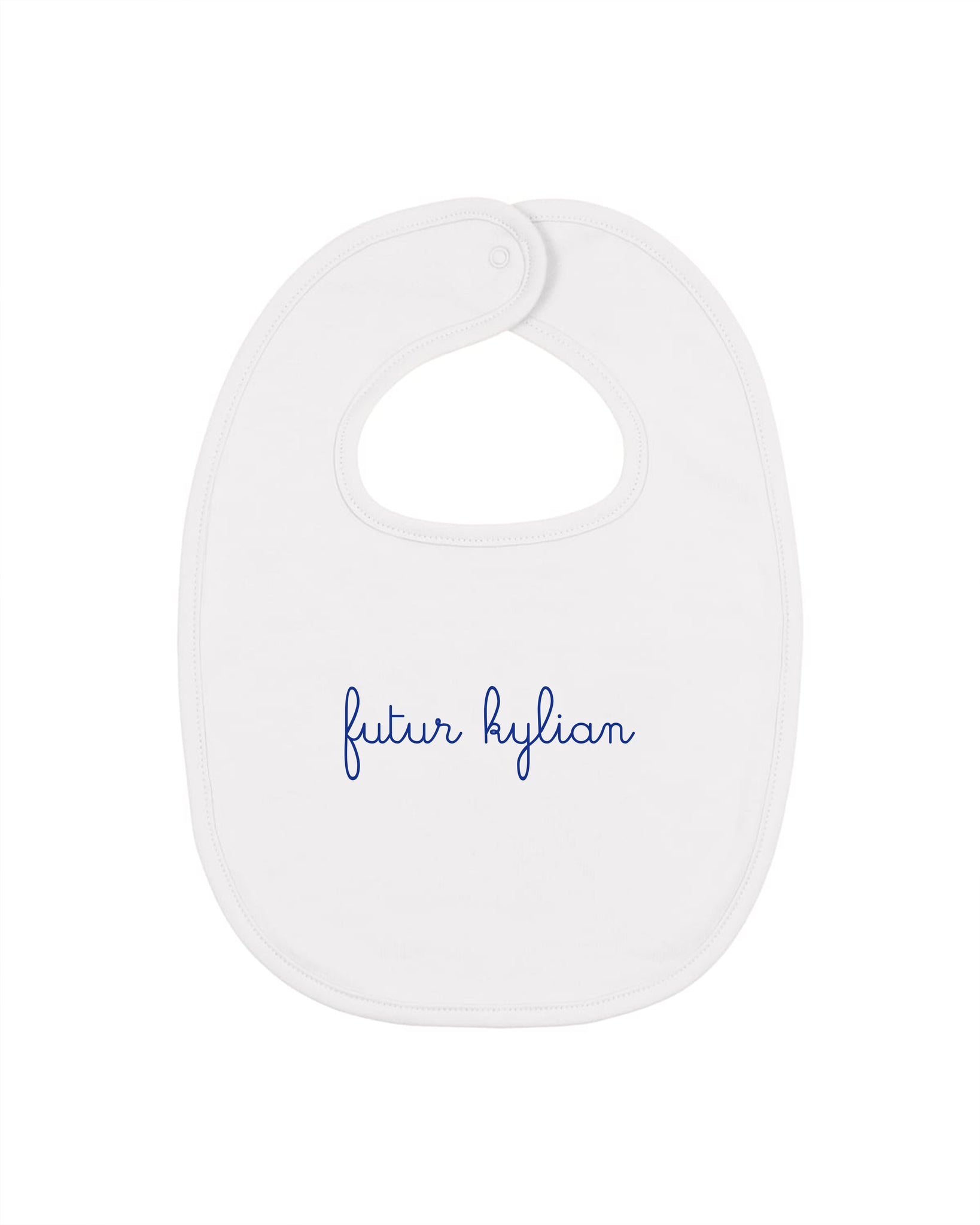 Bavoir Futur Kylian brodé