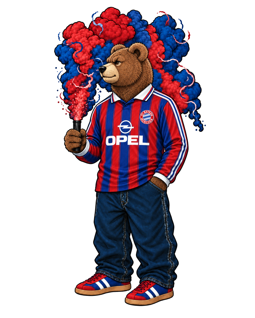 Tee-shirt Teddy Bayern – Munich Vintage