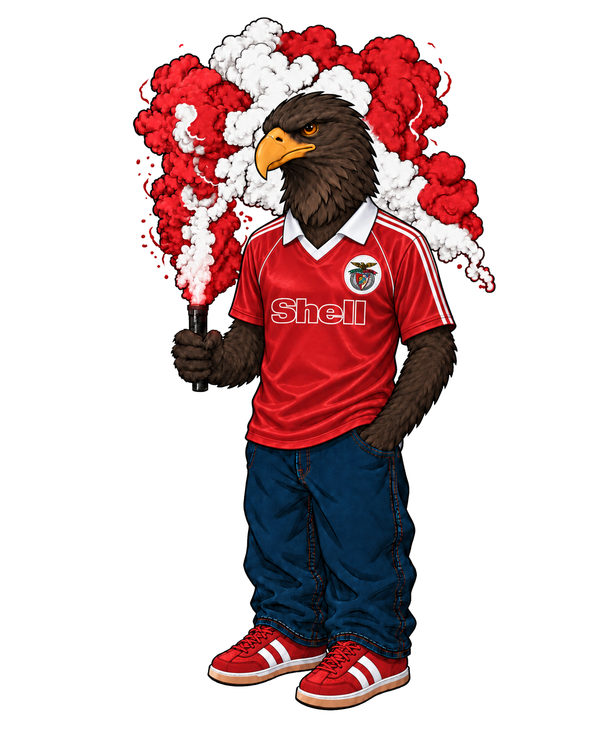 Tee-shirt Aigle Benfica – Águia Vintage