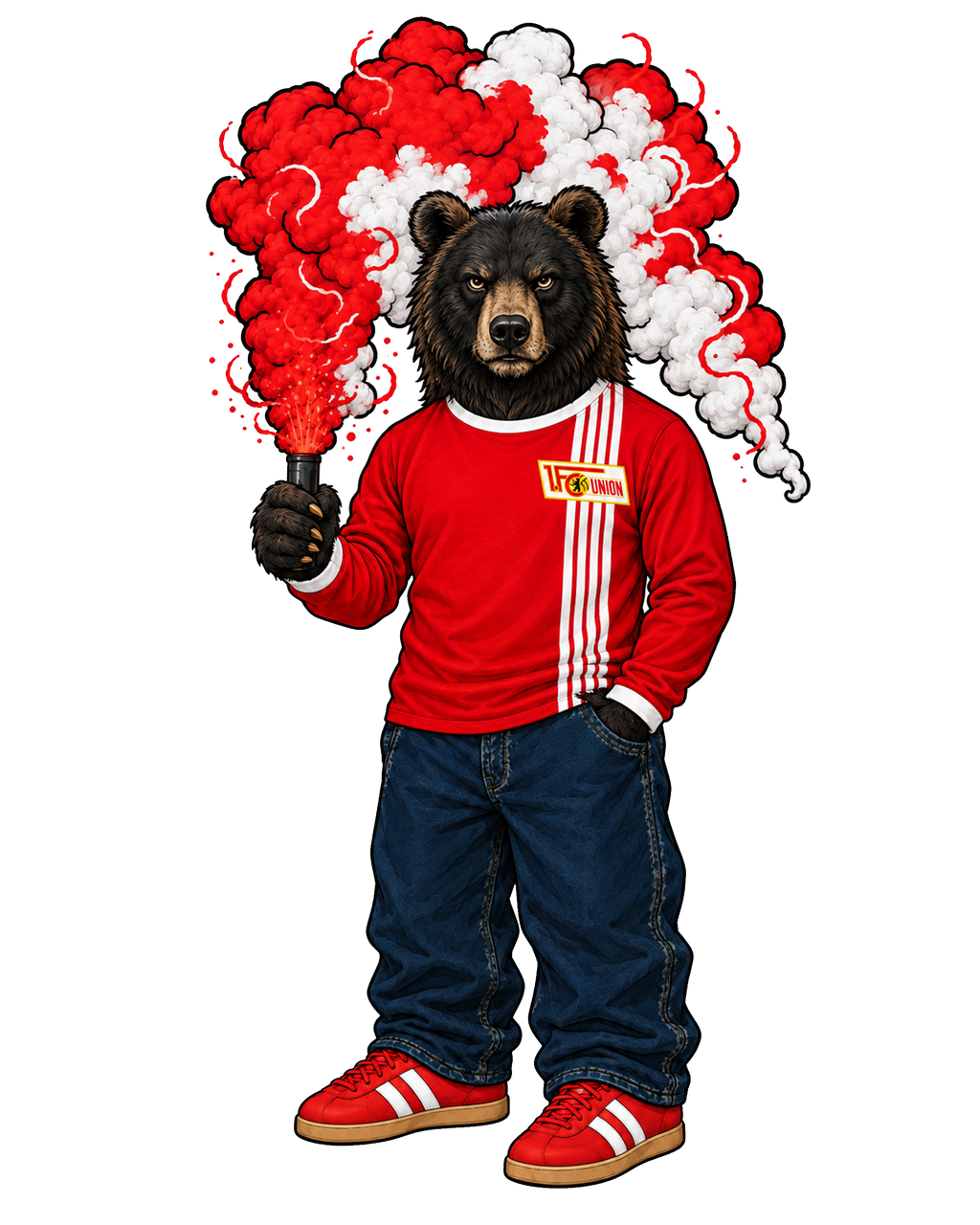 Tee-shirt Berlin Bear – Union Vintage
