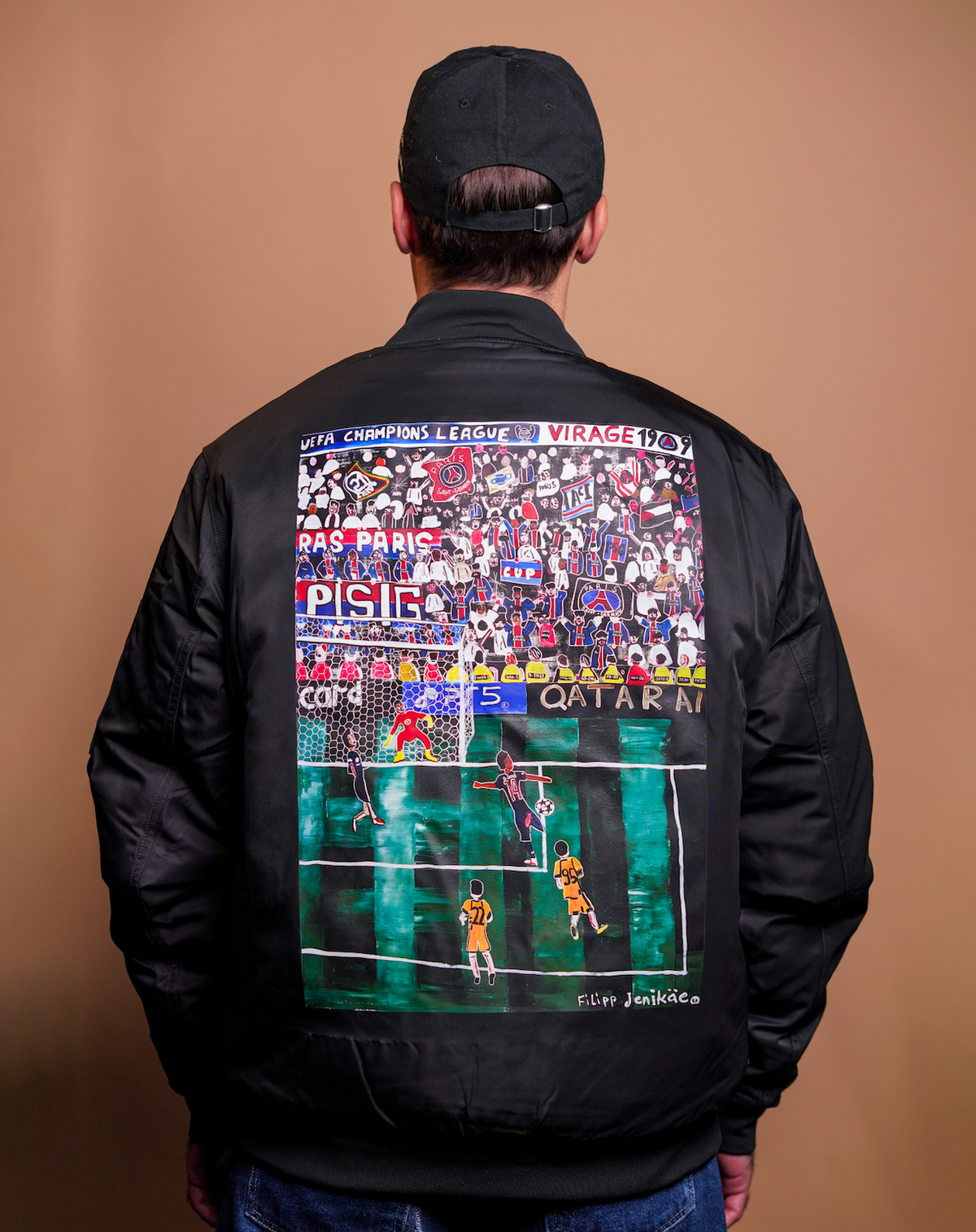 Bomber Parisien et Champion - Jenikäe x Foot Dimanche