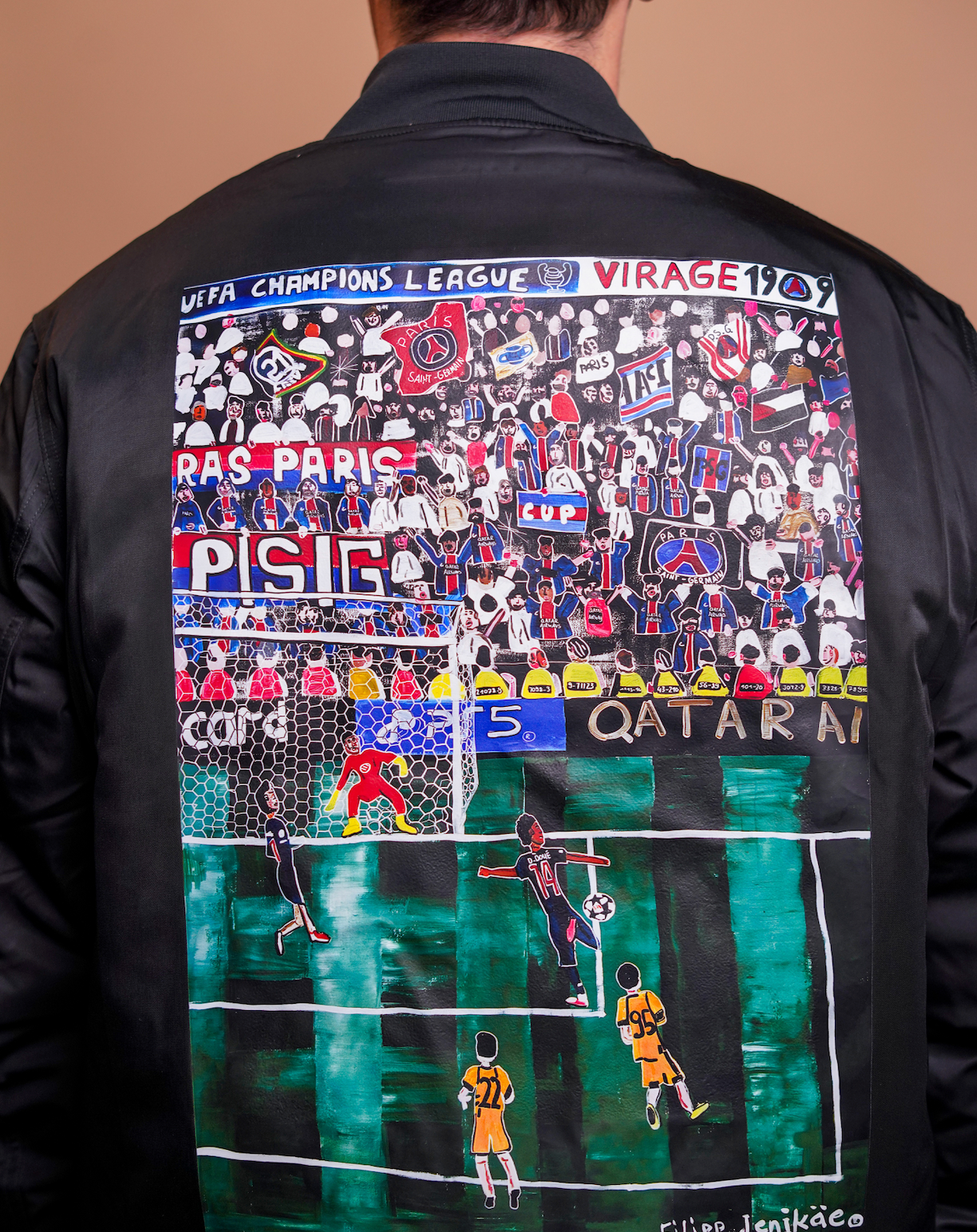 Bomber Parisien et Champion - Jenikäe x Foot Dimanche