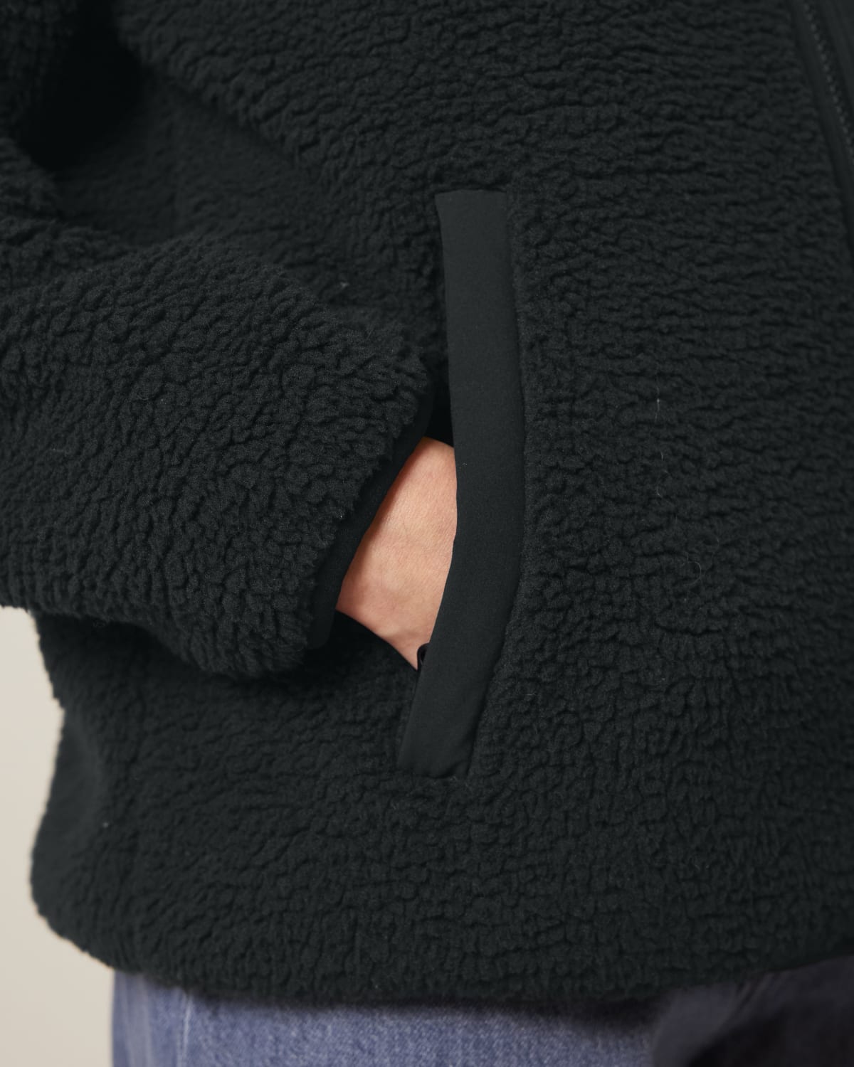 Veste Polaire Foot Dimanche brodée