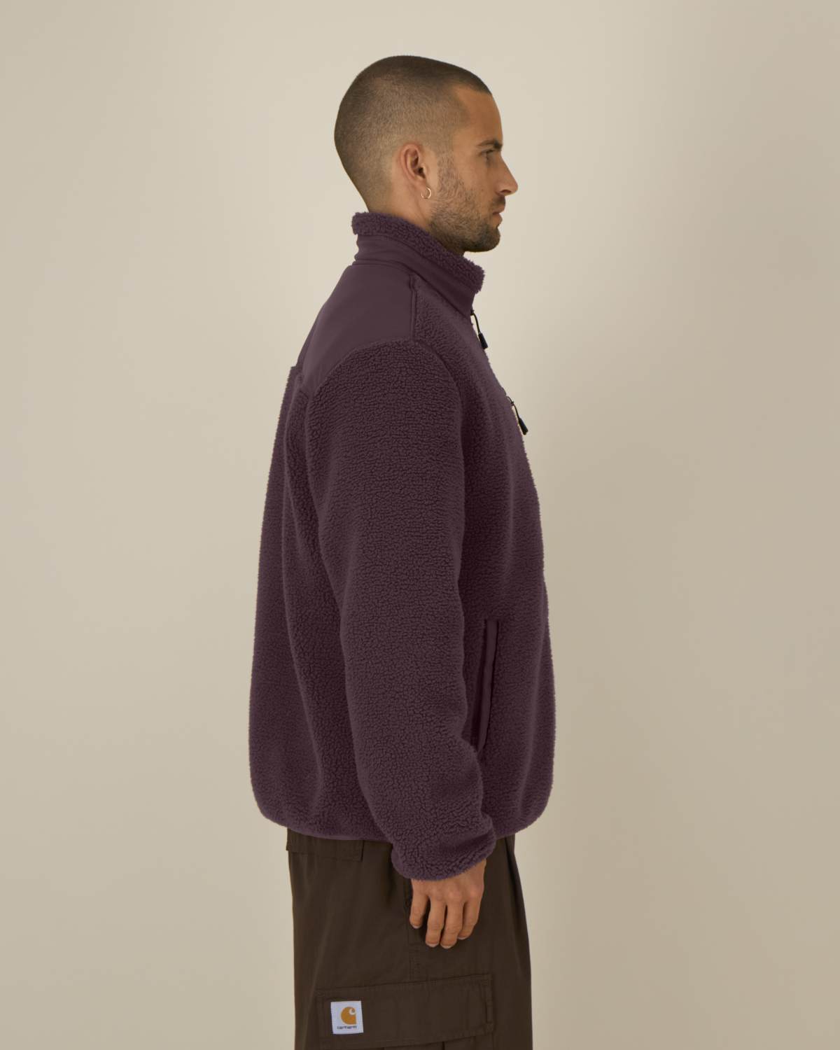Veste Polaire Foot Dimanche brodée