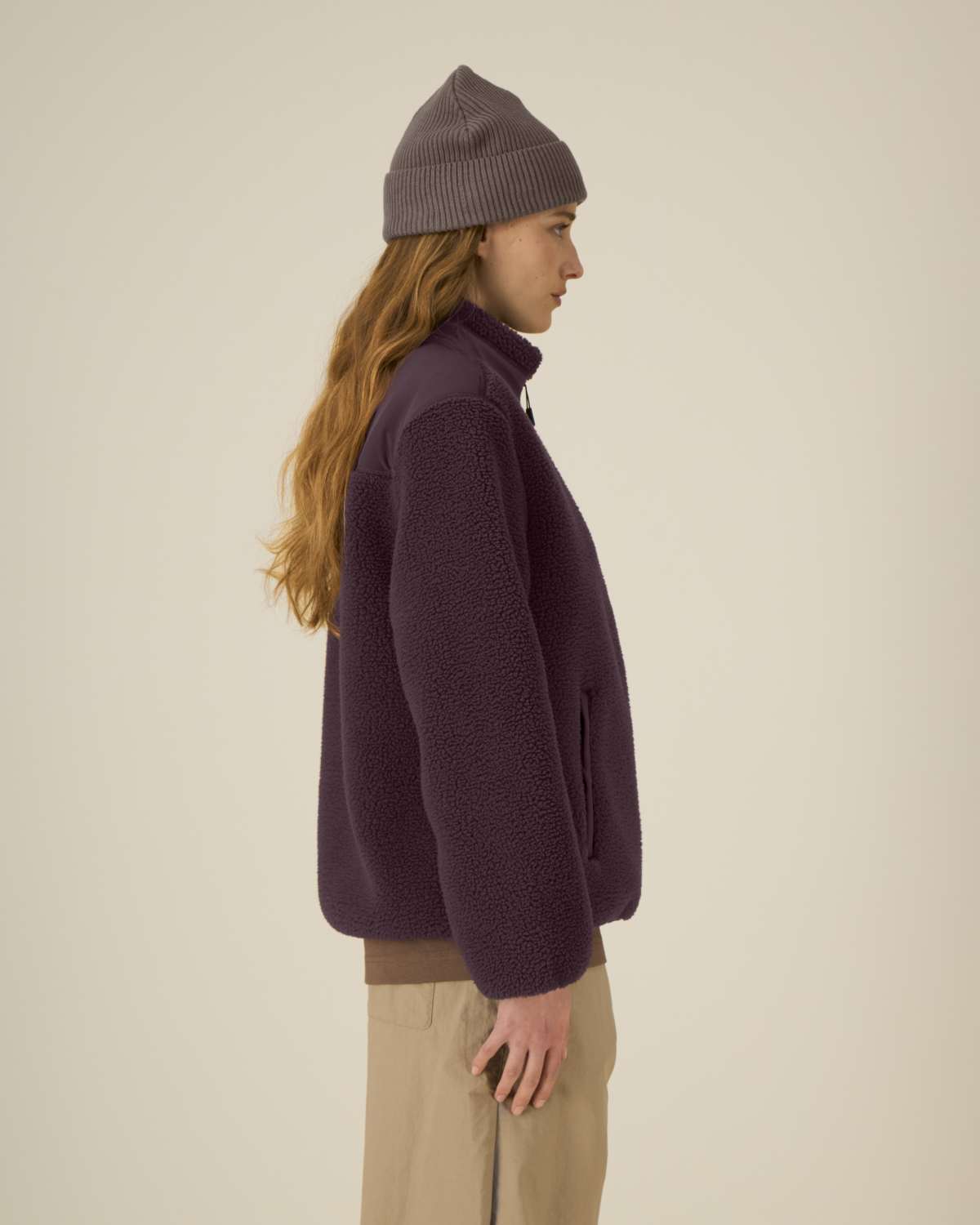 Veste Polaire Foot Dimanche brodée