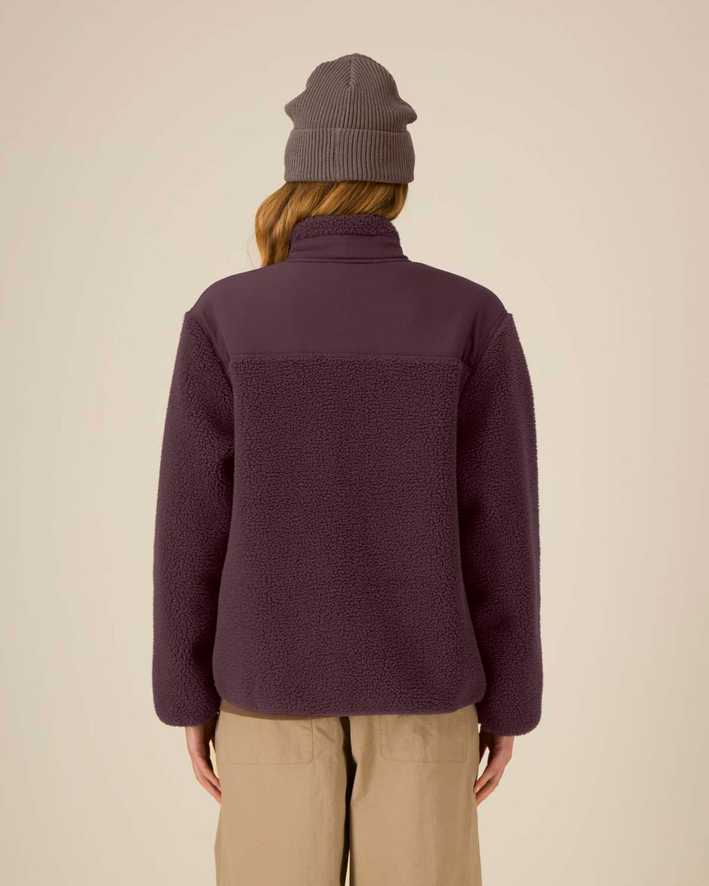 Veste Polaire Foot Dimanche brodée