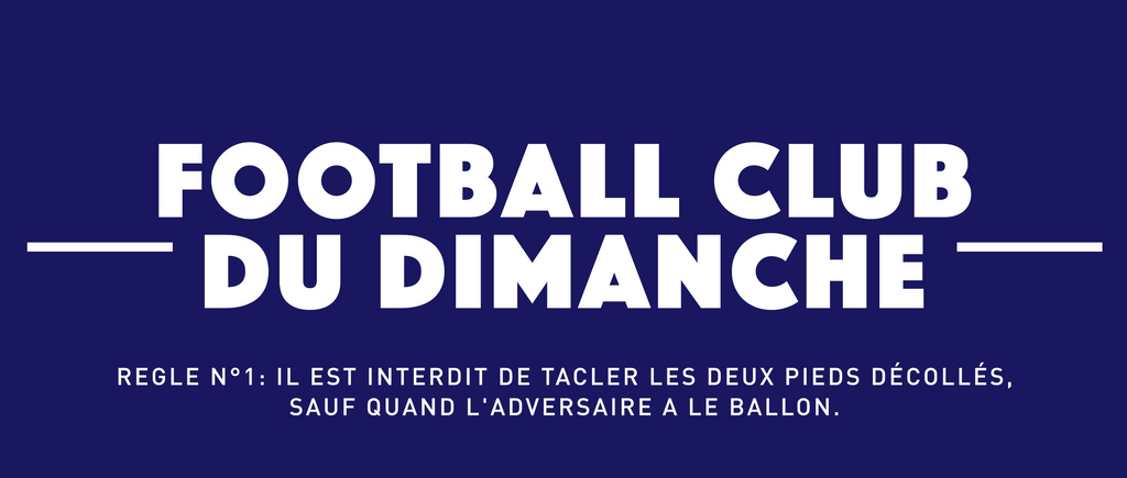 Sweat Interdit de tacler - Vrai Foot Day x Foot Dimanche