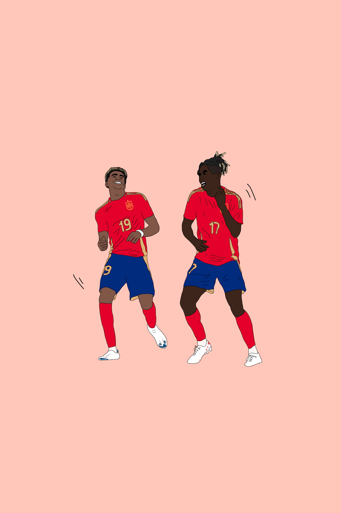 Poster Lamine et Nico