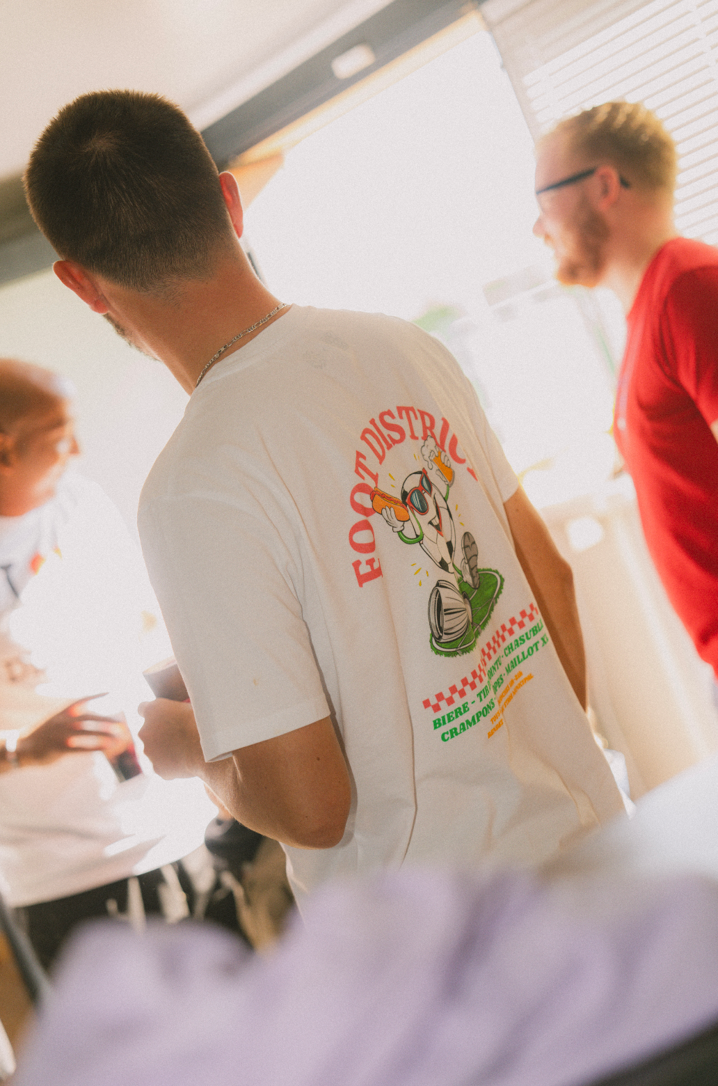 Tee Shirt Foot District - Vrai Foot Day x Foot Dimanche