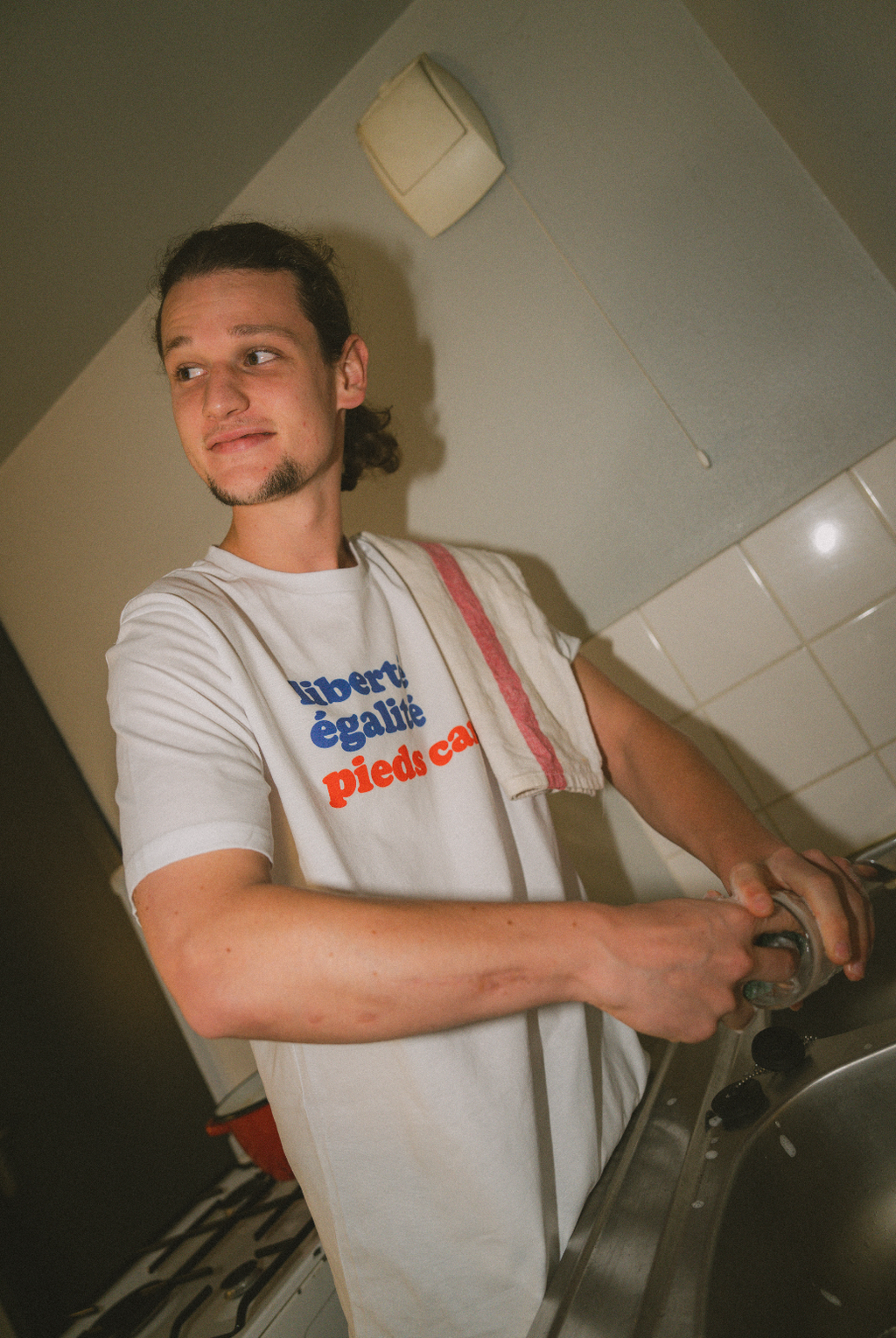 Tee Shirt Liberté Egalité Pieds Carrés - Vrai Foot Day x Foot Dimanche