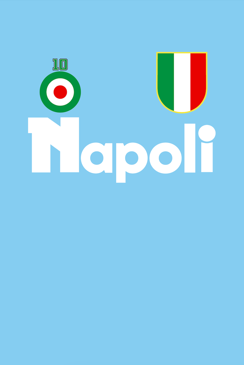 Poster Napoli Rétro