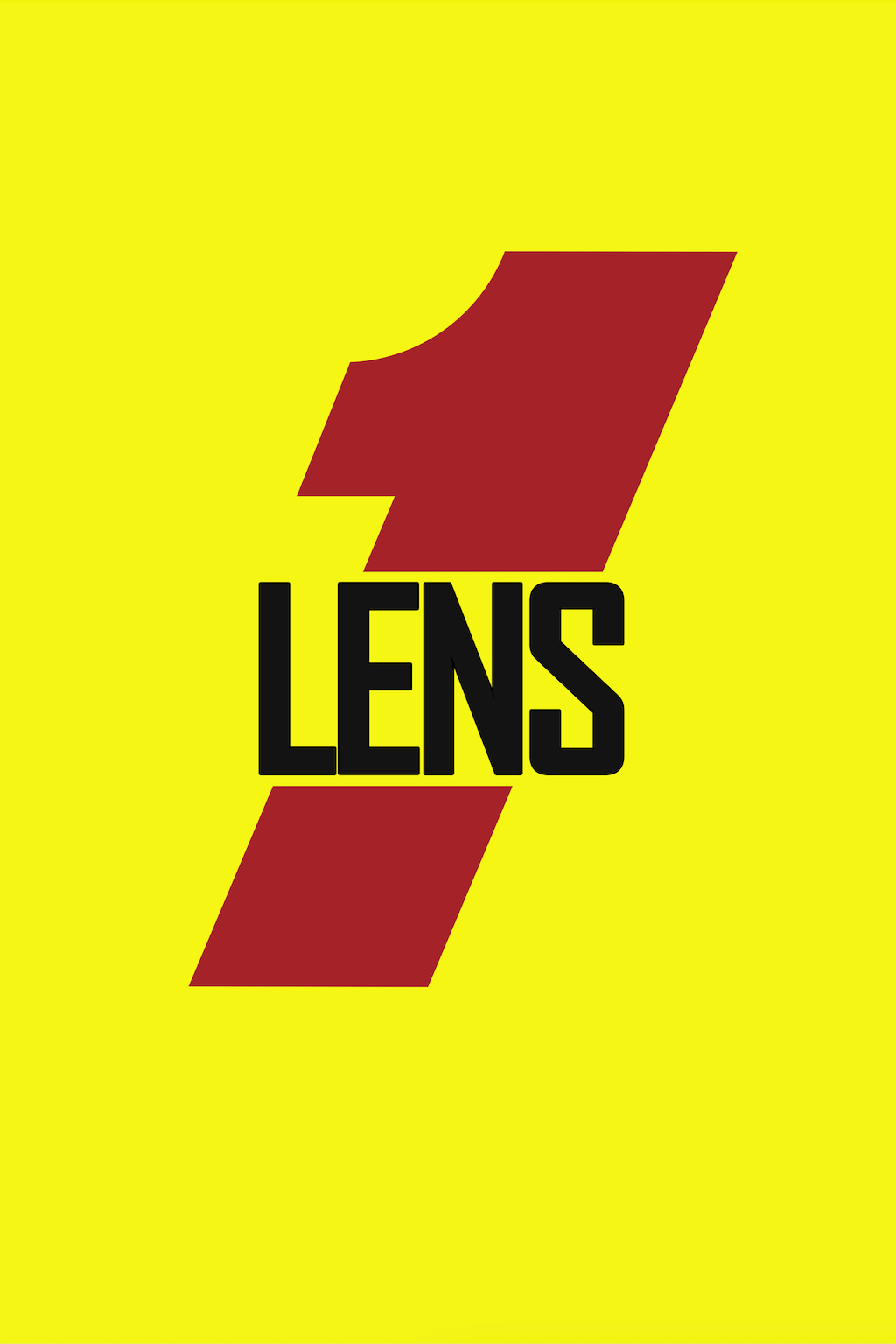 Poster Lens Rétro