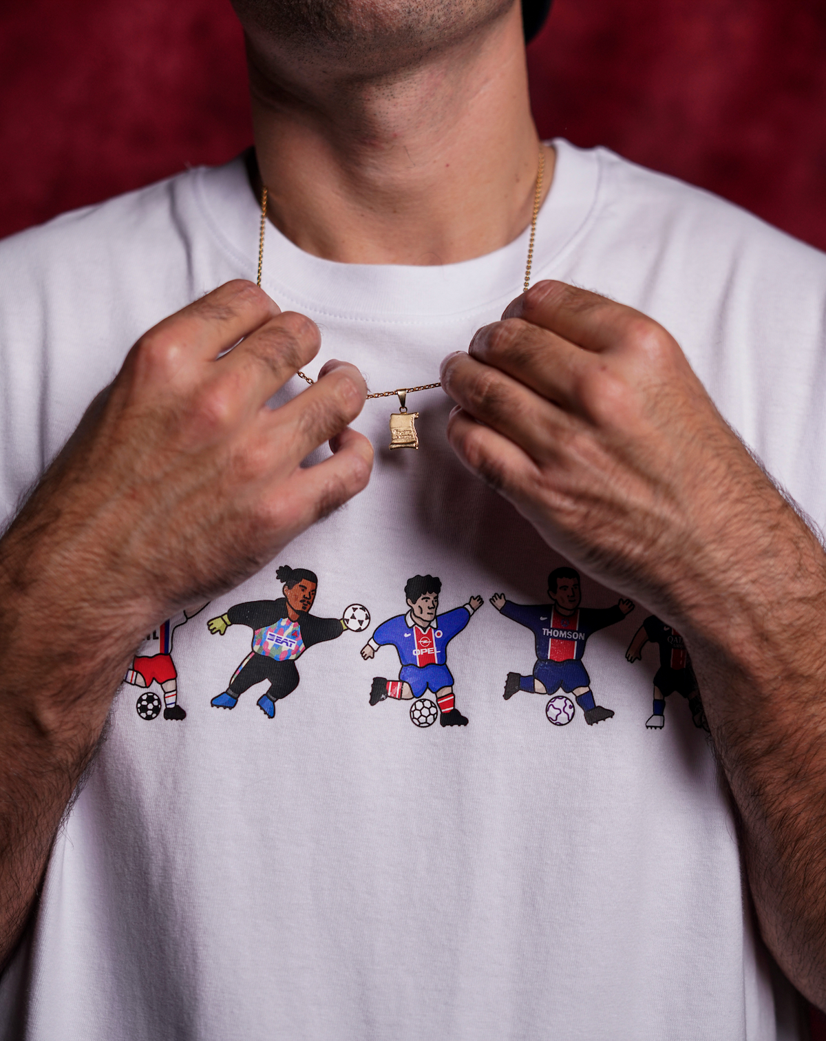 Tee Shirt Paris - Foot Dimanche x Clément Striano