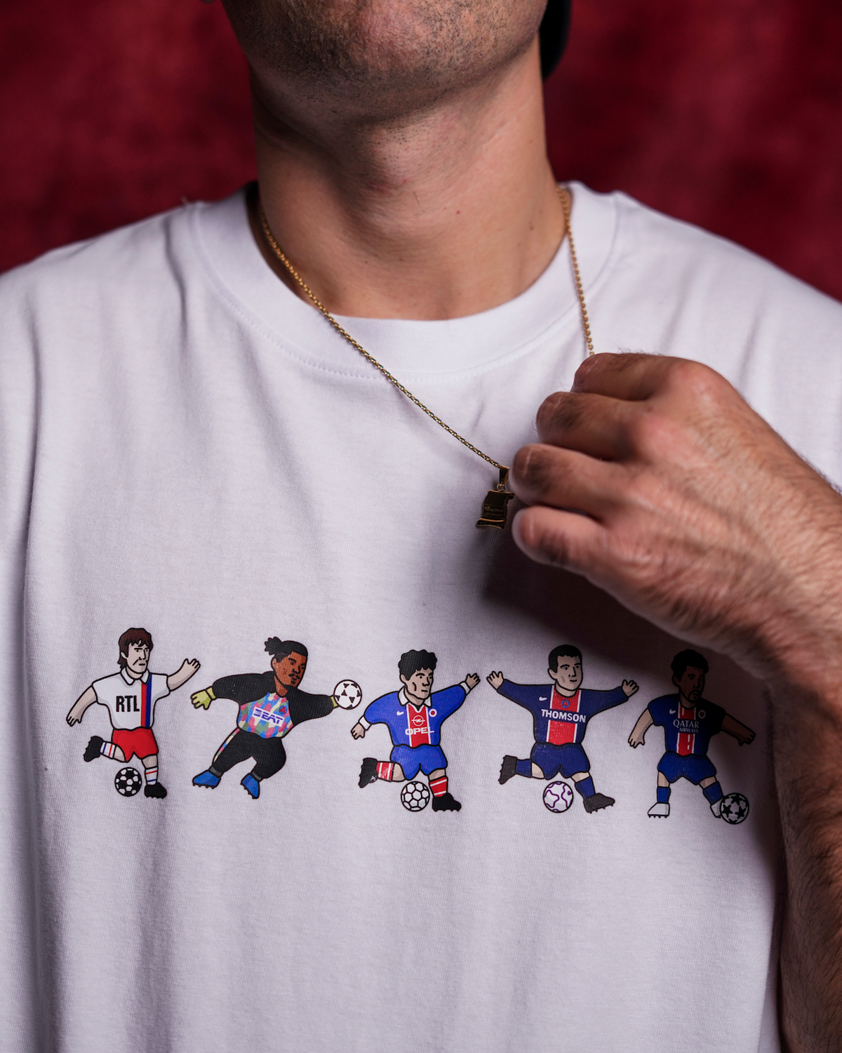 Tee Shirt Paris - Foot Dimanche x Clément Striano