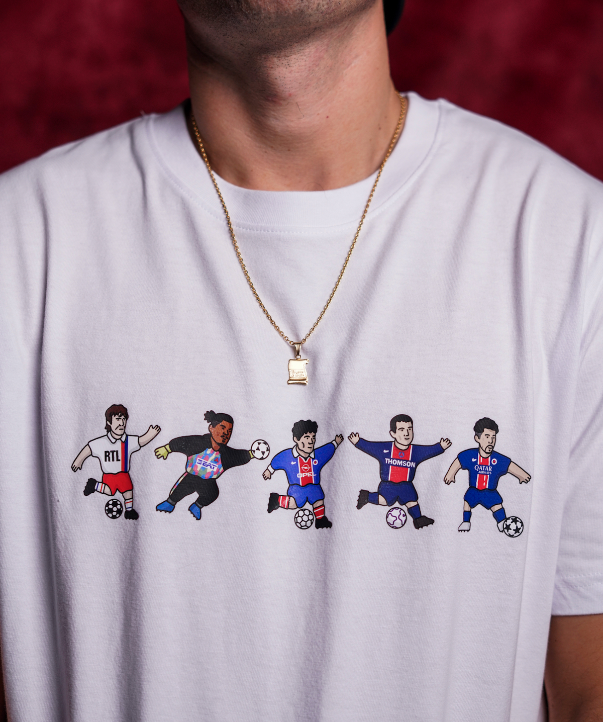 Tee Shirt Paris - Foot Dimanche x Clément Striano
