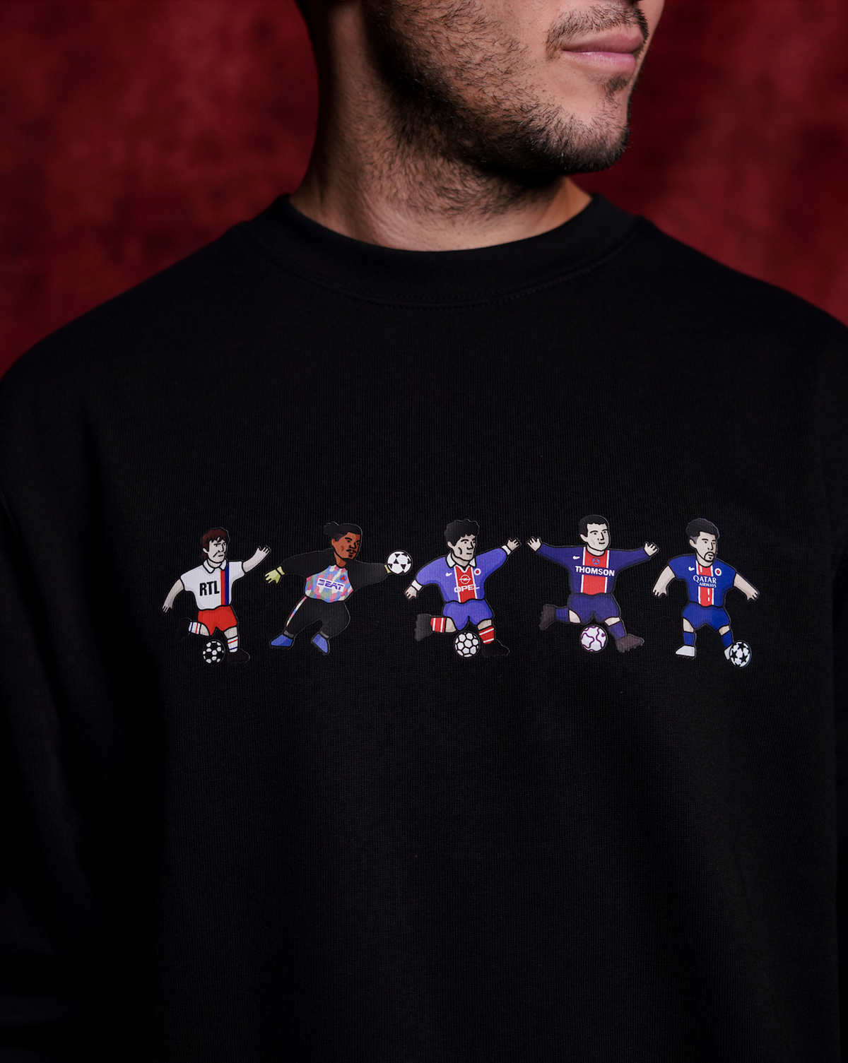 Sweat Paris - Foot Dimanche x Clément Striano