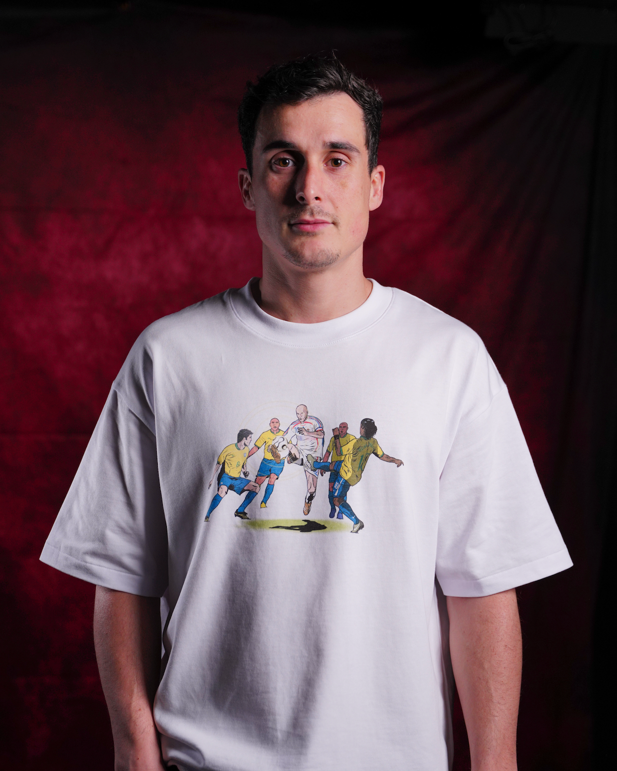 Tee Shirt Zidane 2006 - Foot Dimanche x Alvastudio7