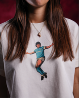 Tee Shirt Maradona - Foot Dimanche x Alvastudio7