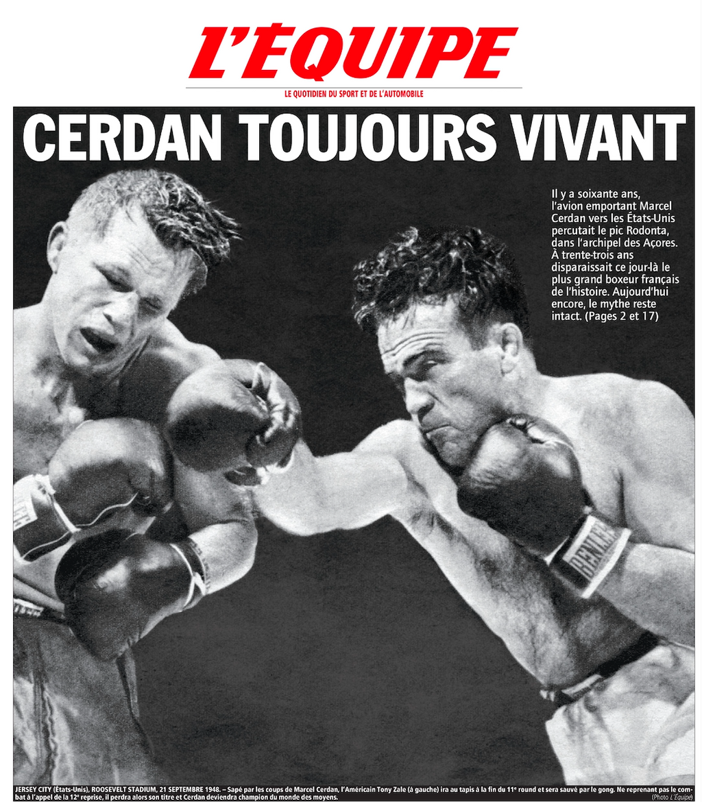 Tee Shirt Cerdan Toujours Vivant - L'Equipe x Foot Dimanche