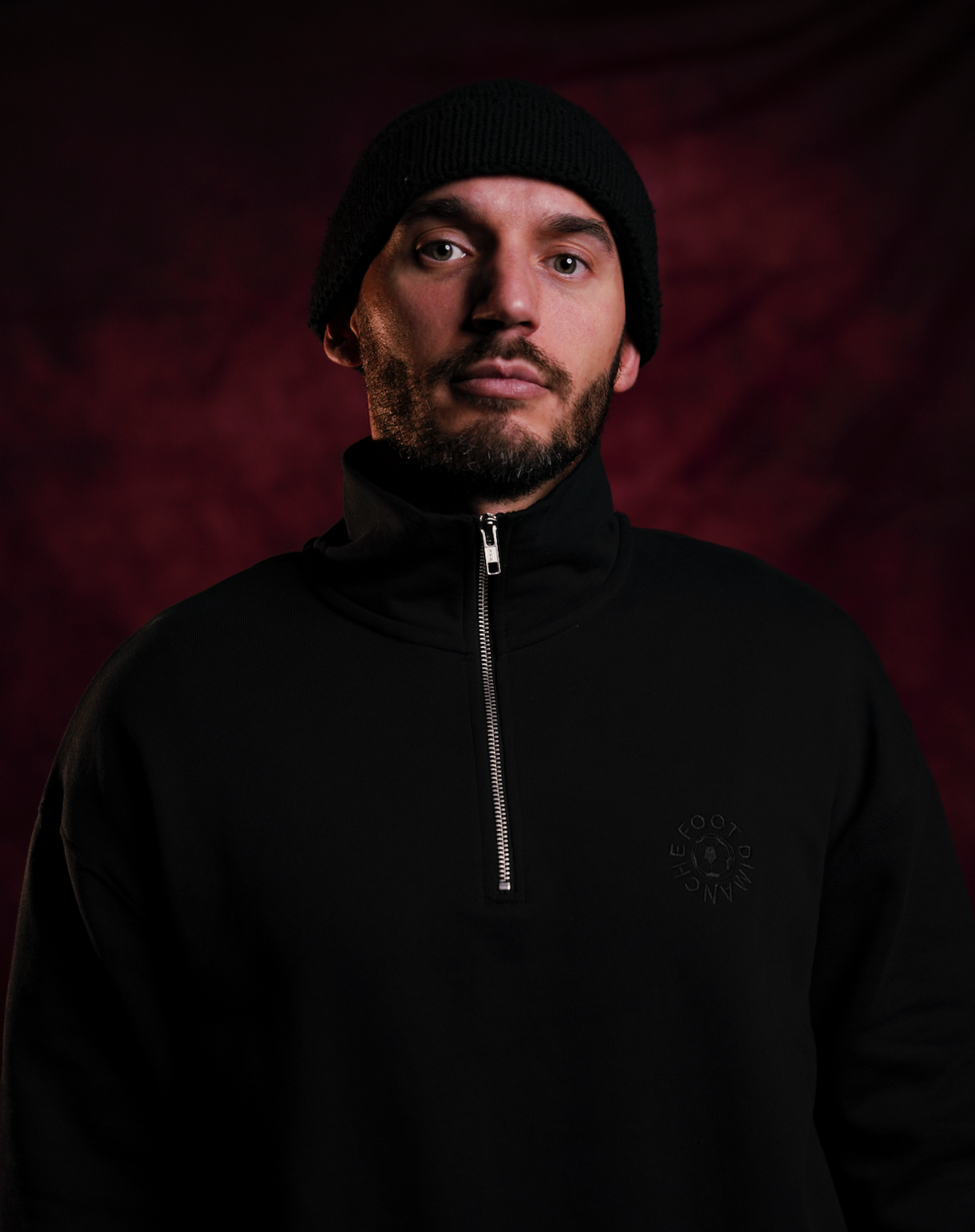 Sweatshirt Zip Oversize brodé Foot Dimanche
