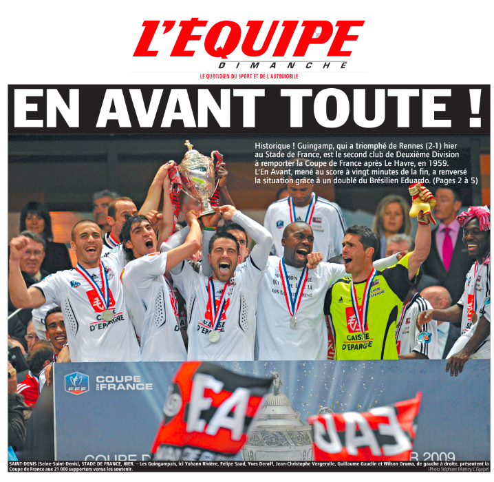 Tee Shirt En Avant Toute - L'Equipe x Foot Dimanche