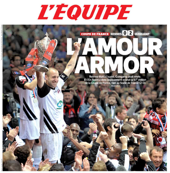 Tee Shirt L'Amour Armor - L'Equipe x Foot Dimanche