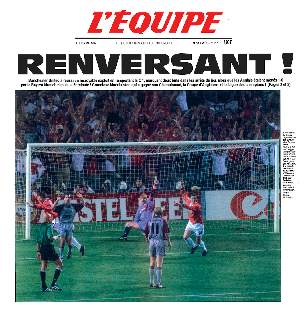Tee Shirt Renversant ! - L'Equipe x Foot Dimanche