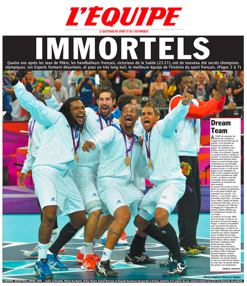 Tee Shirt Immortels - L'Equipe x Foot Dimanche