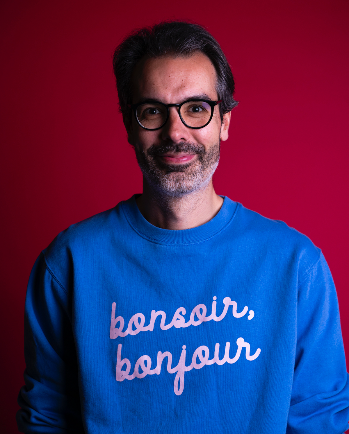 Sweat Bonsoir, Bonjour - Cazarre x Foot Dimanche