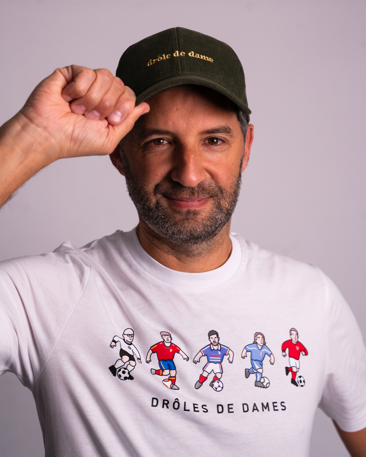 Casquette drôle de dame brodé - After Foot x Foot Dimanche