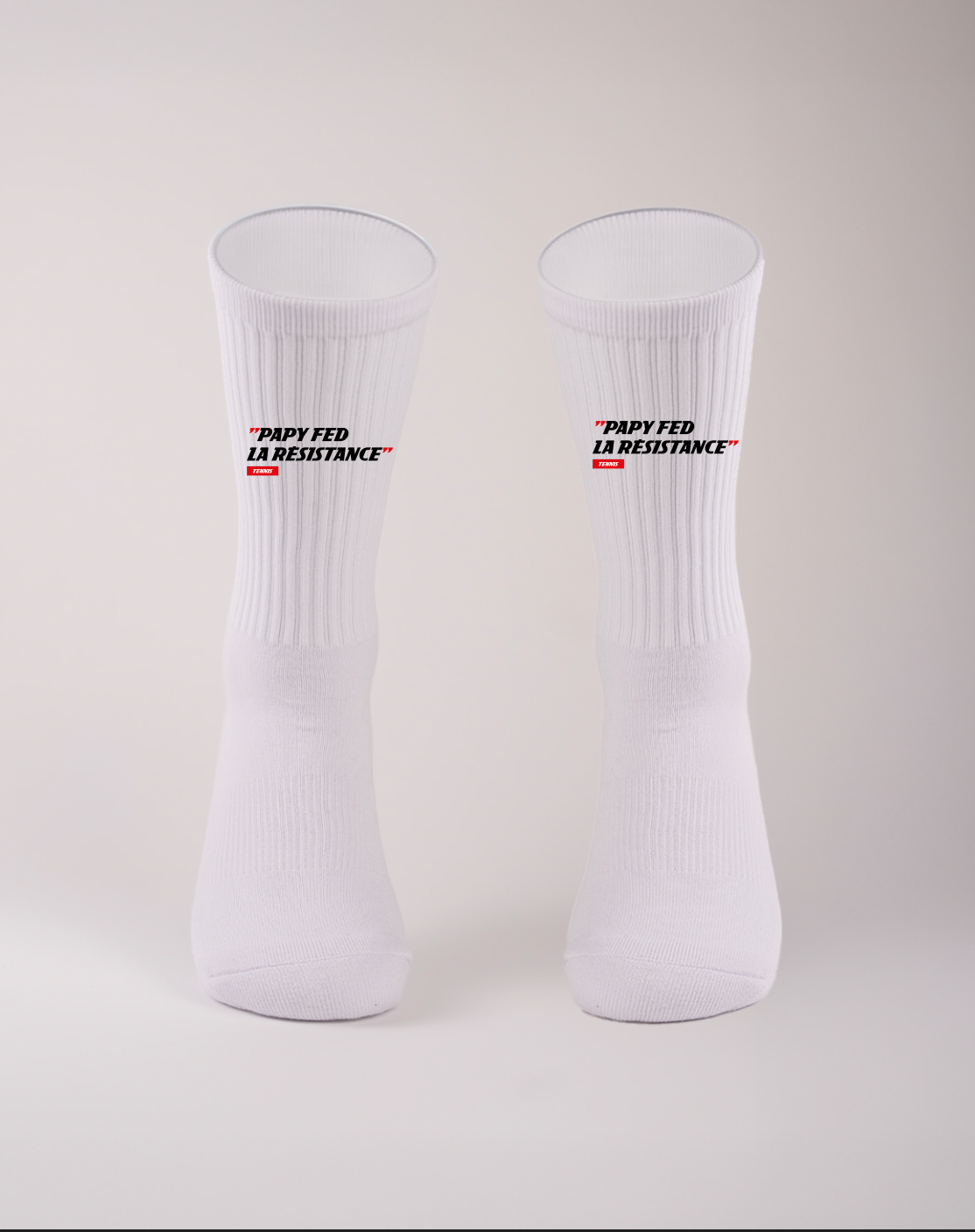 Chaussettes Papy Fed La Resistance - L'Equipe x Foot Dimanche
