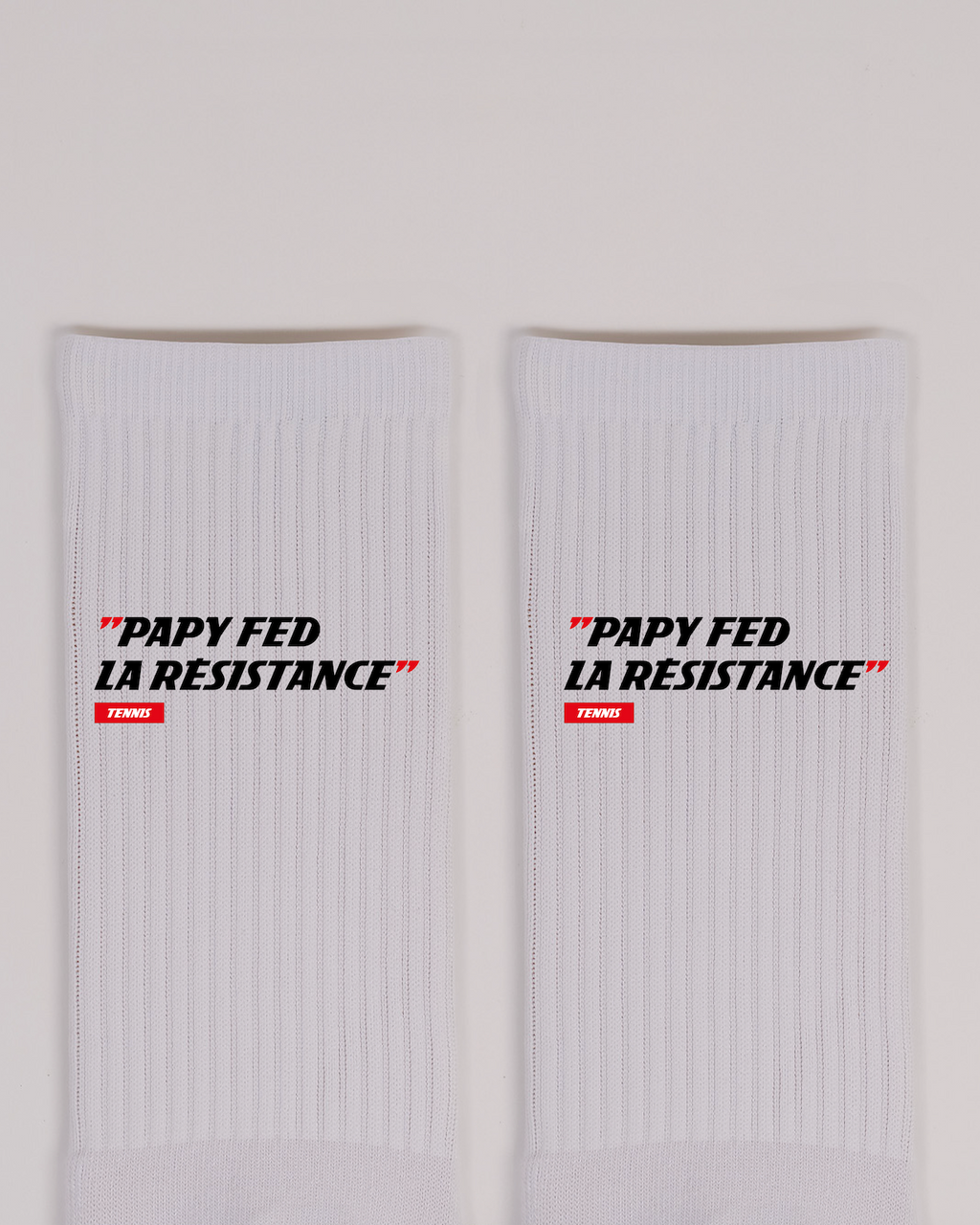 Chaussettes Papy Fed La Resistance - L'Equipe x Foot Dimanche