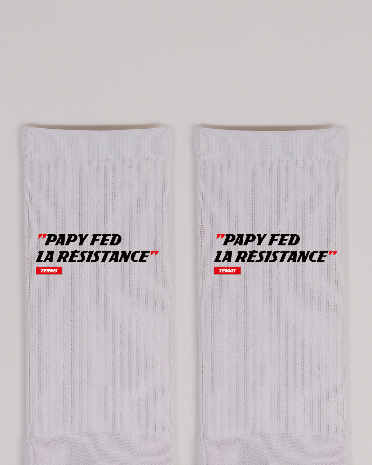 Chaussettes Papy Fed La Resistance - L'Equipe x Foot Dimanche
