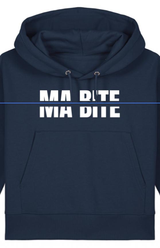 Sweat Capuche Ce que je regarde en me réveillant - Cazarre x Foot Dimanche