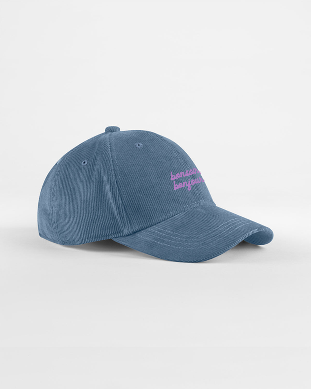 Casquette Bonsoir, Bonjour brodé - Cazarre x Foot Dimanche
