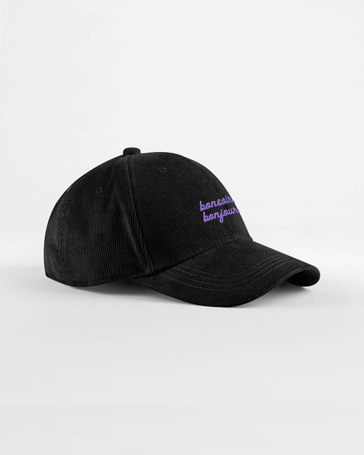 Casquette Bonsoir, Bonjour brodé - Cazarre x Foot Dimanche