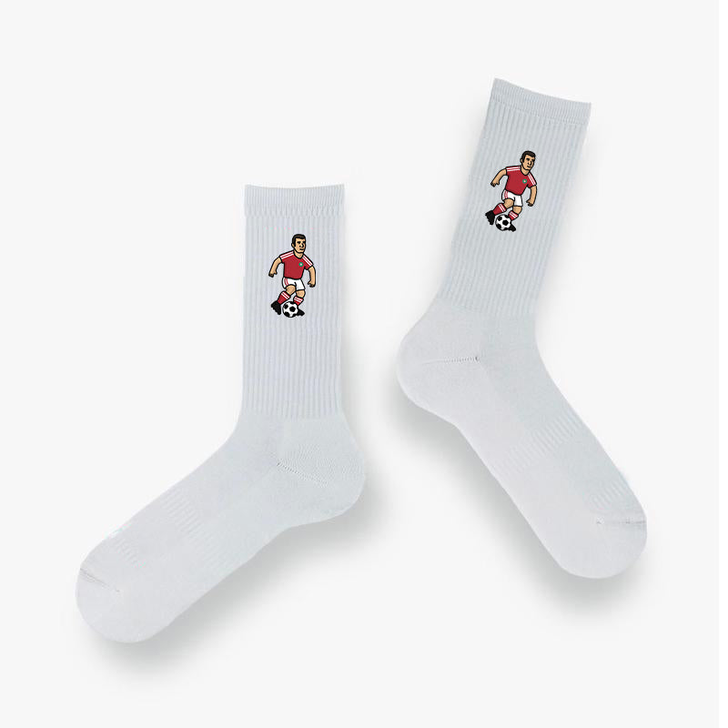 Chaussettes Ahmed Faras Maroc - Foot Dimanche x Clément Striano
