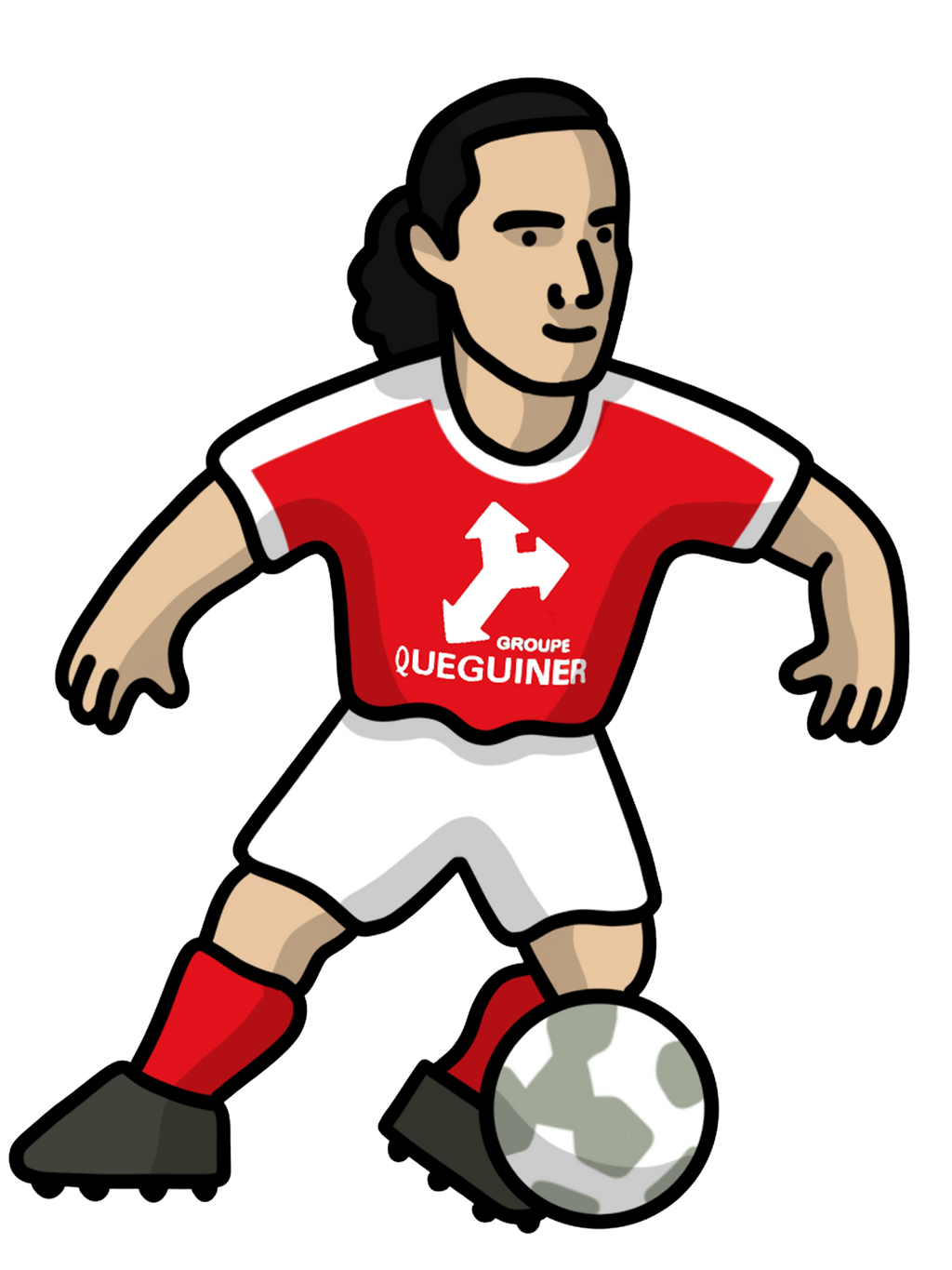 Pack 5 Chaussettes Brest - Foot Dimanche x Clément Striano