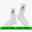 Pack 5 Chaussettes Drôles de Dames - After Foot x Foot Dimanche