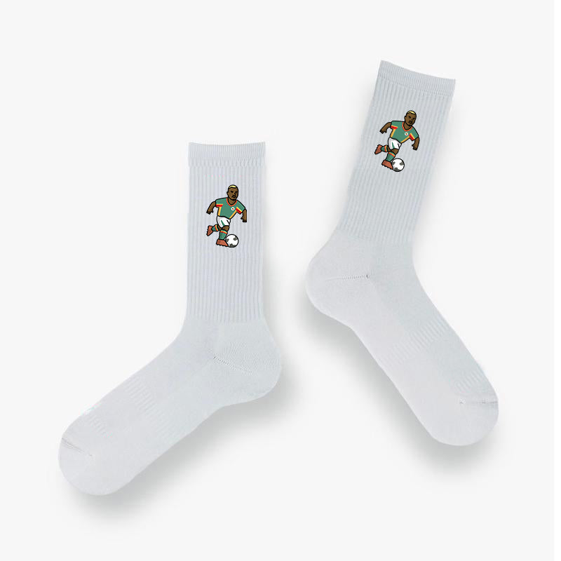 Chaussettes El-Hadji Diouf Sénégal - Foot Dimanche x Clément Striano