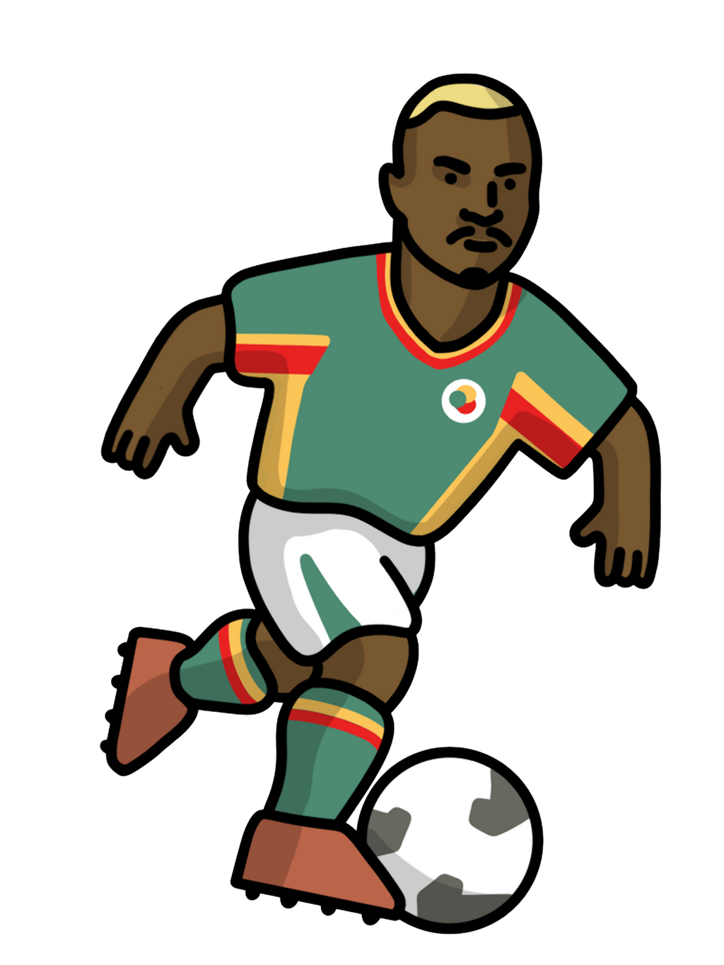 Pack 5 Chaussettes Sénégal - Foot Dimanche x Clément Striano