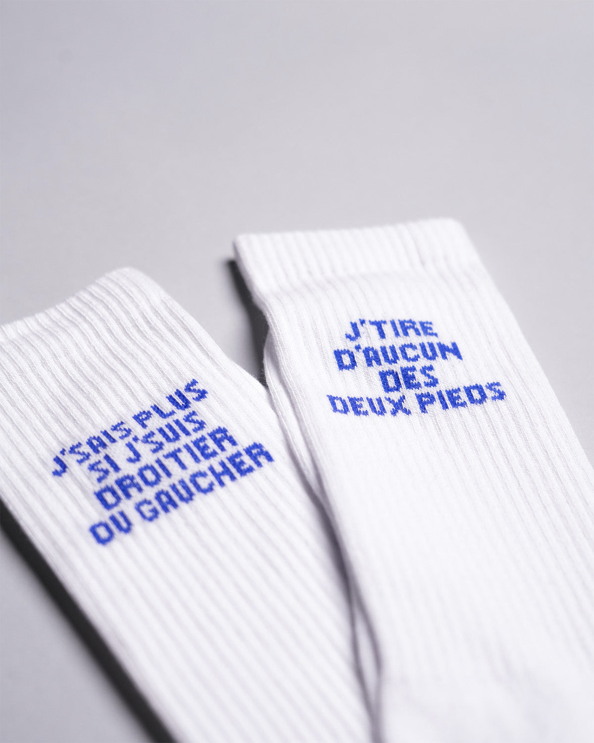 Chaussettes FOOT J'tire d'aucun des deux pieds - So Foot x Foot Dimanche