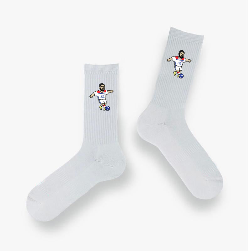 Pack 5 Chaussettes Lyon - Foot Dimanche x Clément Striano