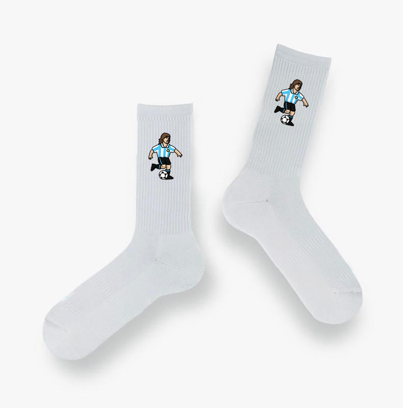 Pack 5 Chaussettes Argentine - Foot Dimanche x Clément Striano