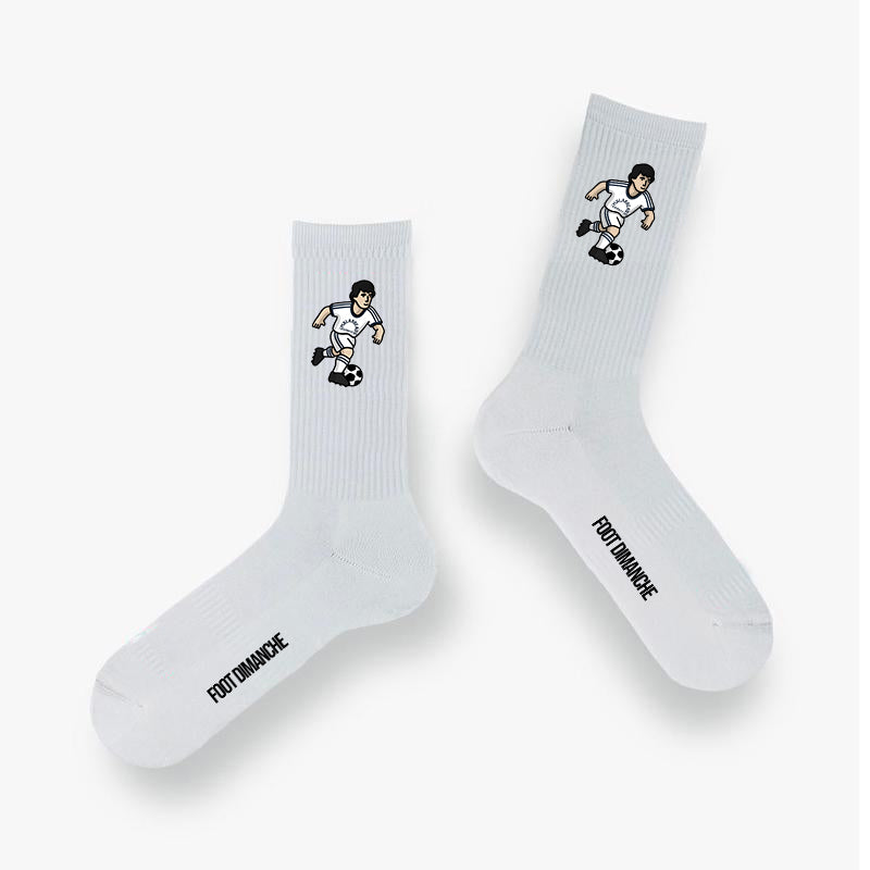 Chaussettes Giresse - Foot Dimanche x Clément Striano