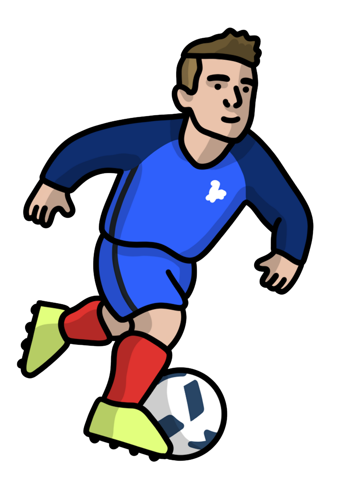 Pack 5 Chaussettes France - Foot Dimanche x Clément Striano