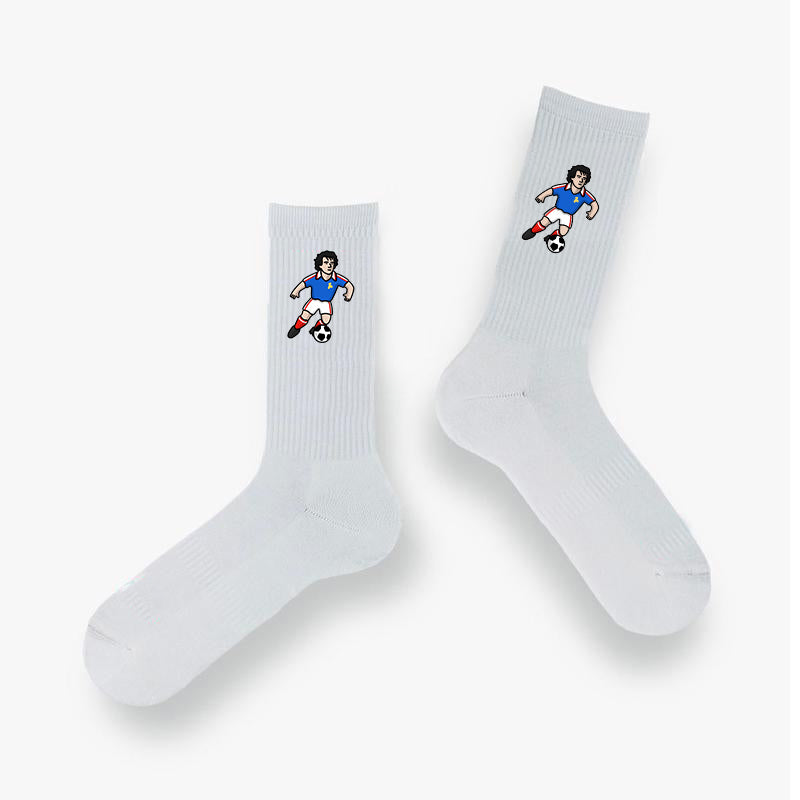 Pack 5 Chaussettes France - Foot Dimanche x Clément Striano